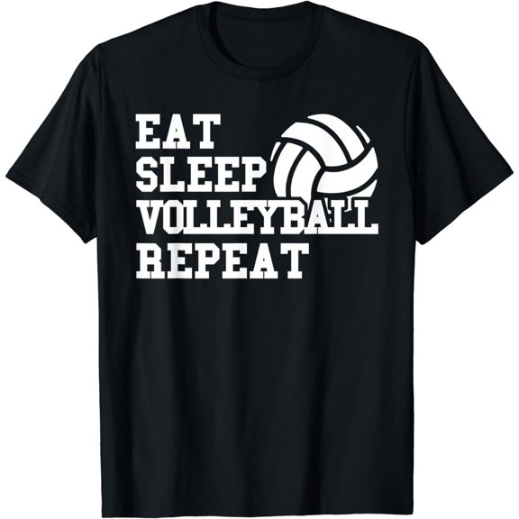 Eat Sleep Volleyball Repeat T-Shirt