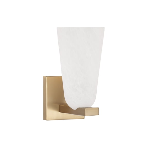 Capital Lighting 656911MA-556 Romy 10" Tall Wall Sconce - Brass