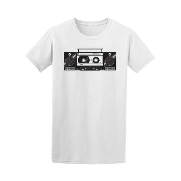 Awesome Vintage Cassette Player Tee Men's -Image by Shutterstock