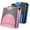 Blue & Pink, variant on ViVin Zipper Binder 2 Inch O-Ring 450 Sheet Capacity, Multiple Tab and Zip Pockets, Office Supplies,Pink
