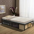 thumbnail image 6 of KingSo Metal with Storage Platform Bed Frame, Twin, Black, 6 of 9