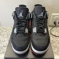 thumbnail image 2 of Ni - ke Air Jordan 4 Retro SE- Black Canvas- Size 9M/10.5W, 2 of 5