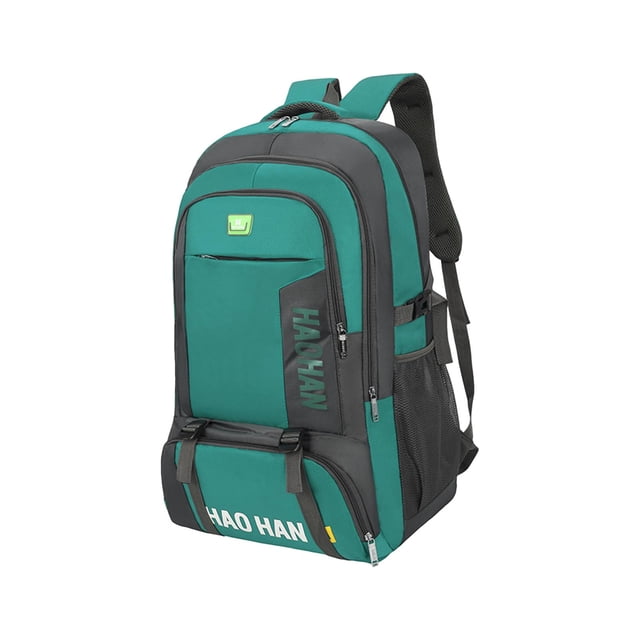 Mochila para hombre Strade Fareast Limited informal con correas ajustables y cremallera verde