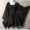 thumbnail image 1 of Disfraz de Halloween, vestido renacentista, medieval, retro, gótico, disfraz de escenario, 1 of 5