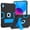 Black/Blue, variant on Case for iPad 10th Generation 2022 10.9" & 11 inch (A2696 A2757 A2777), Soft Silicone Protective Cover, Black blue