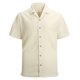thumbnail image 3 of Mens Casual Manga Corta Botón Abajo Camisas de Color Sólido Suelto Playa Superior Cuello Turndown Blusa de Moda de Verano, 3 of 5