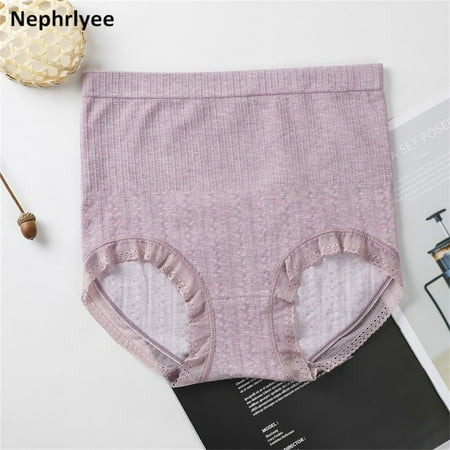 

QWZNDZGRNew Women Panties Lady Seamless Lift Up Underwear Girls Breathable Underpants High Waist Briefs Women Sexy Lingerie Intimates
