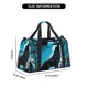 thumbnail image 3 of Disketp Blue Full Moon Wolf Bolsa de Viaje Tipo Duffle, Bolso de Mano para Fin de Semana para Mujer, Bolsa de Gimnasio Ligera para Hombre, Esencial para Viajes, 3 of 7