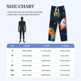 thumbnail image 4 of Balery Spaceships and Stars Pantalones de pijama para hombre, pijama ultraligero, pantalón de descanso-Small, 4 of 6
