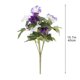 thumbnail image 3 of Hierba de agua de simulación de flores, hierba de primavera de plástico, violeta, con acabado de seda impresa, pequeña flor artificial decorativa, 3 of 6