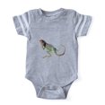 thumbnail image 1 of CafePress - FIN Collared Lizard... - Cute Infant Baby Football Bodysuit, 1 of 1