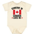 thumbnail image 3 of Inktastic Someone in Canada Loves Me Boys or Girls Baby Bodysuit, 3 of 5