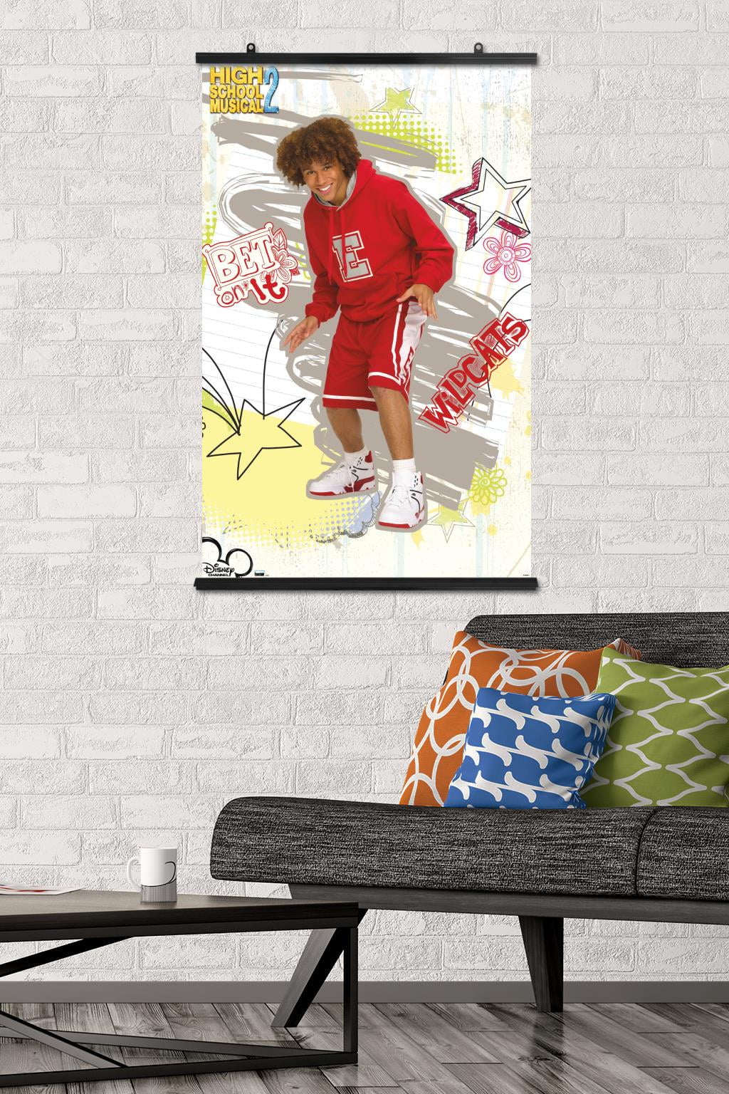 High School Musical 2 - Bet On It Wall Poster, 22.375" x 34"