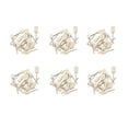 thumbnail image 1 of 120Pcs Fieltro de Lana Montada Mandril Pulido Pulido Muelas Bits Grinder Cabeza del Reloj de La Joyería Polaca Rotary Herramienta de Los Accesorios - 1/8 Pulg de La Caña, 1 of 4