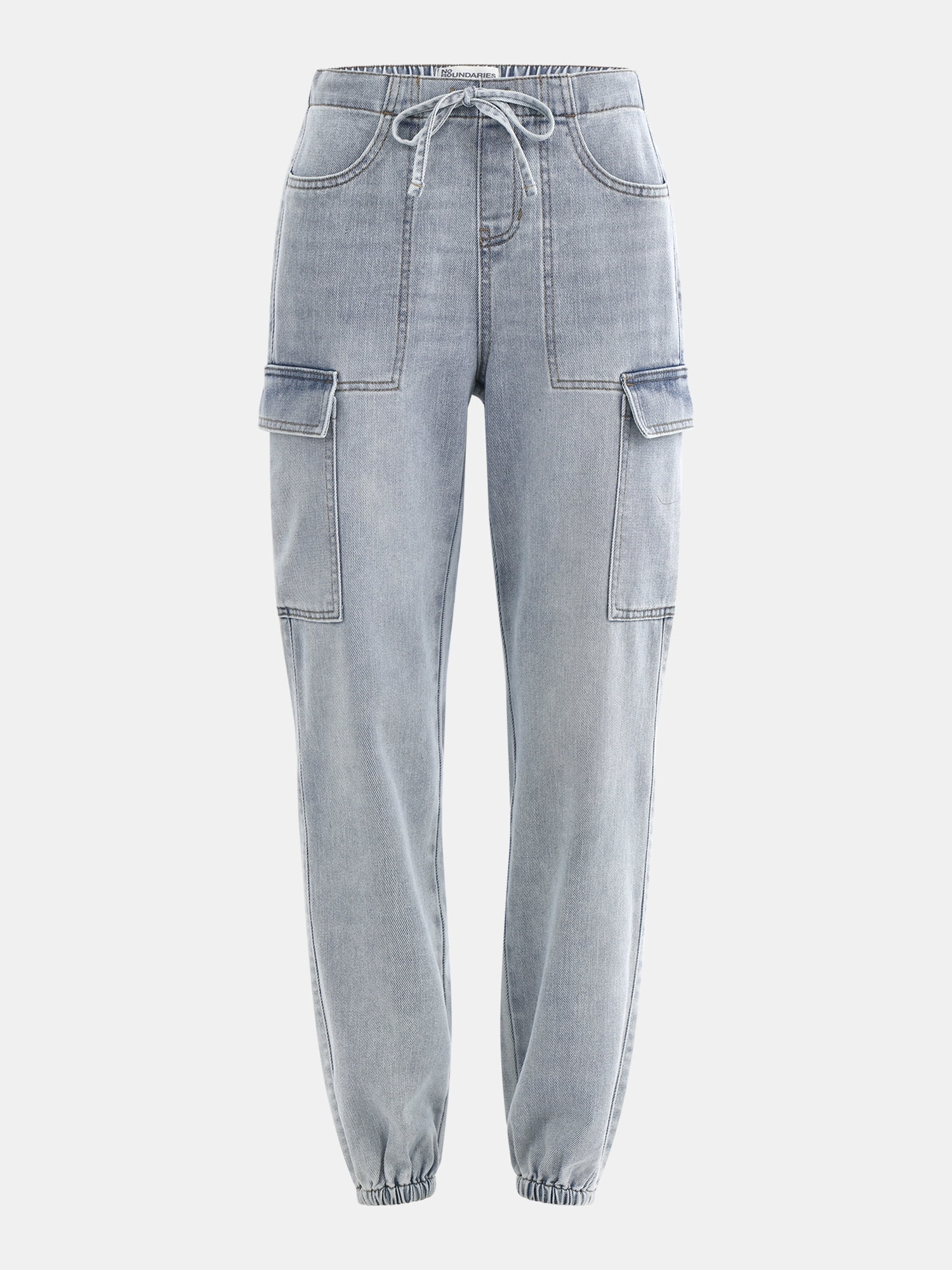 No Boundaries Cargo Joggers, 28'' Inseam, Women's