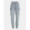 thumbnail image 5 of No Boundaries Cargo Joggers, 28'' Inseam, Women's, 5 of 5