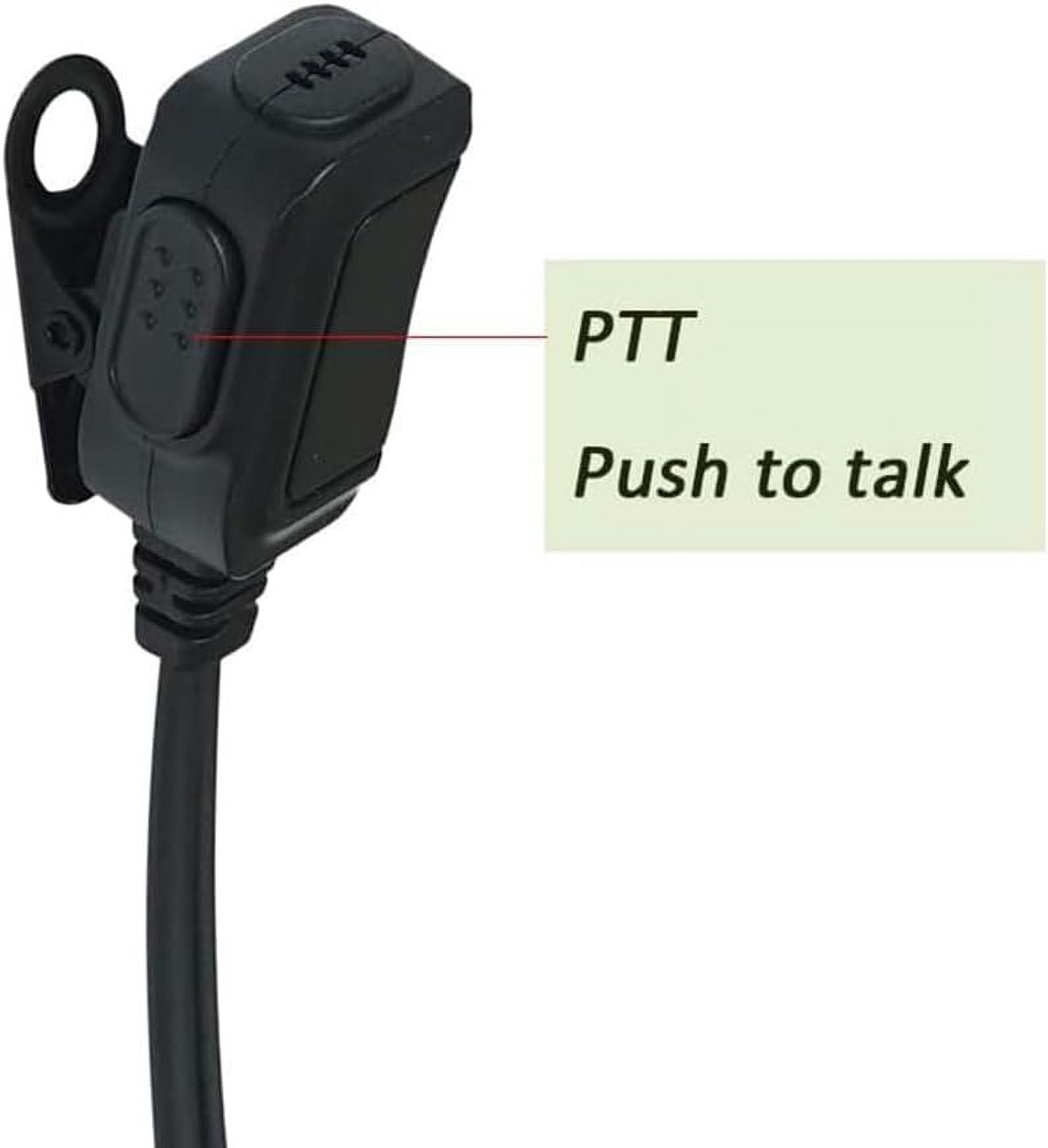 Acoustic Tube Earpiece Headset Mic For Baofeng BF-888S/UV-5R Walkie...
