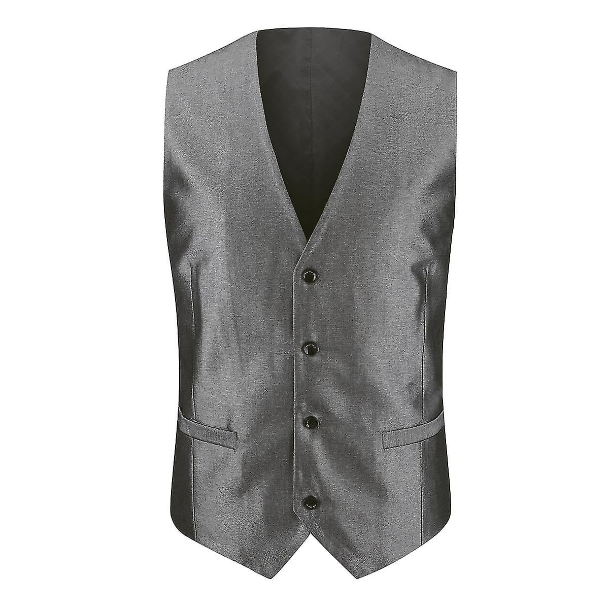 Slim fit Waistcoat jacket for men with 4 button closure