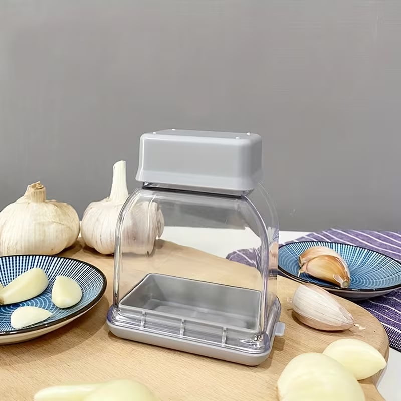 Removable Garlic Cutter Stainless Steel Garlic Peeler Kitchen Essential Garlic Tools