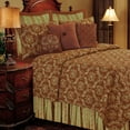 thumbnail image 2 of Colonial Williamsburg Windsor Damask Twin Bed Skirt Drop Length: 18 inches, 2 of 4