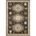 thumbnail image 7 of Rugs USA Taro Medallion Machine Washable Area Rug, 9' 6" x 13' 6", Taro Dark Brown, 7 of 7