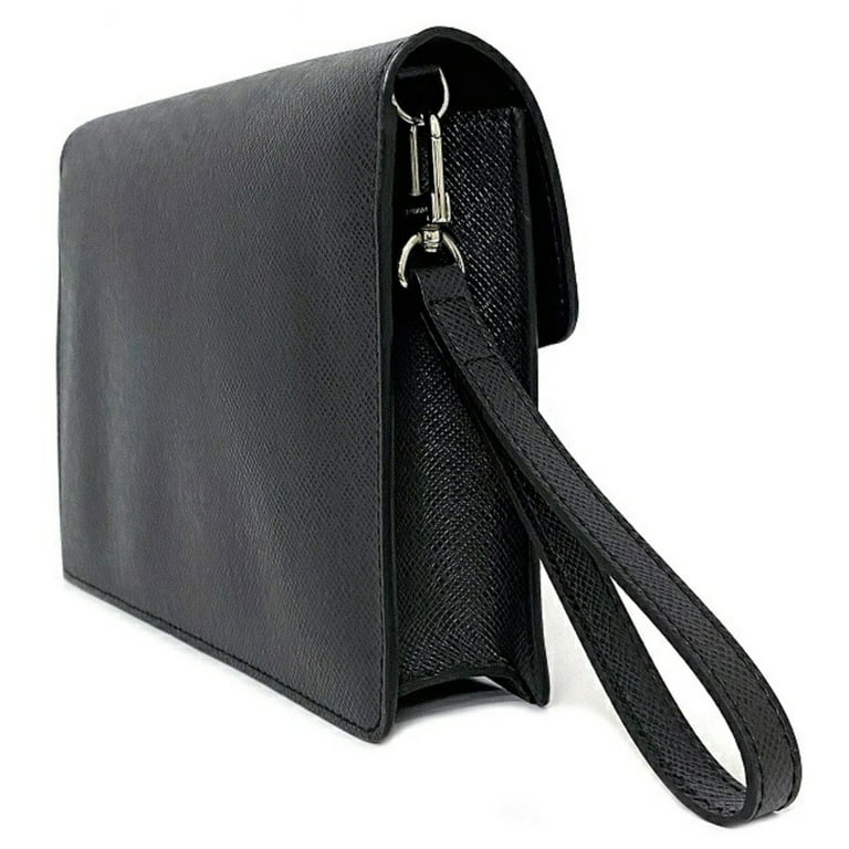 [Used] Louis Vuitton Serenga M30782 upperr Aldwards Second Bag Clutch Bag  Black Black Men