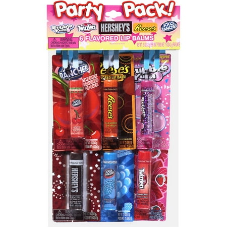 Lotta Luv Hershey Flavored Lip Balms, 6ct