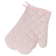 thumbnail image 2 of 1 Pair Oven Mitts, Heat Resistant 160° C Gloves Men Women Cooking Baking Barbecue BBQ Microwave Crafting Machine Washable Pot Holders Mittens, Kitchen Cooking Utensils Sets (Pink), 2 of 7