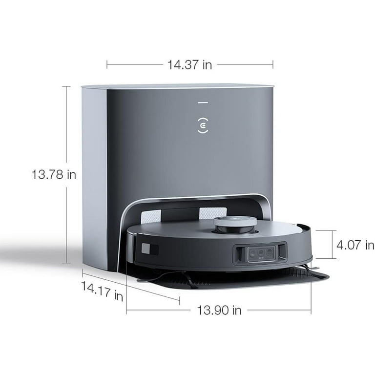 ECOVACS DEEBOT X1 Plus Ultra Robot Vacuum and Mop Combo with Self