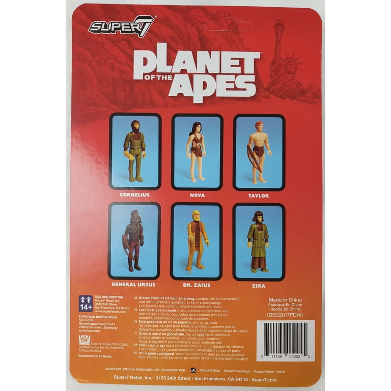 Super 7 Planet of The Apes: Nova Reaction Figure - Walmart.com