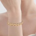 thumbnail image 4 of Pulsera vintage sencilla y ahuecada para mujer, pulsera de cadena de moda., 4 of 8