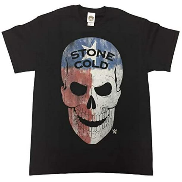 stone cold steve austin skull shirt