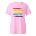 thumbnail image 5 of TINZ T-Shirt à Col Rond Imprimé Lettre Manches Courtes Col Rond T-Shirts pour Femmes Pack Ample Décontracté T-Shirt Cheer Manches Longues Pack T-Shirt Spandex T-Shirts pour Femmes, 5 of 5