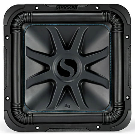 Kicker Solo-Baric L7S 1500W 12" 4 Ohm DVC Sealed or Ported Square Subwoofer