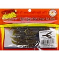 thumbnail image 2 of Arkie Lures Soft Bait Crawfish Jig Trailer, Color Green Pumpkin, 2 of 4