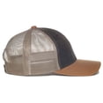thumbnail image 3 of Blank and Custom Outdoor Cap HPD-615M Premium Rugged Trucker Cap-Brown/Khaki/DUK, 3 of 8