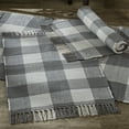 thumbnail image 2 of Park Designs Wicklow Check Rag Rug 2X3 Dove, 2 of 3