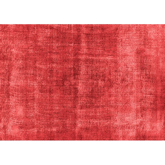 Ahgly Company Indoor Rectangle Oriental Red Industrial Area Rugs, 7' x 10'