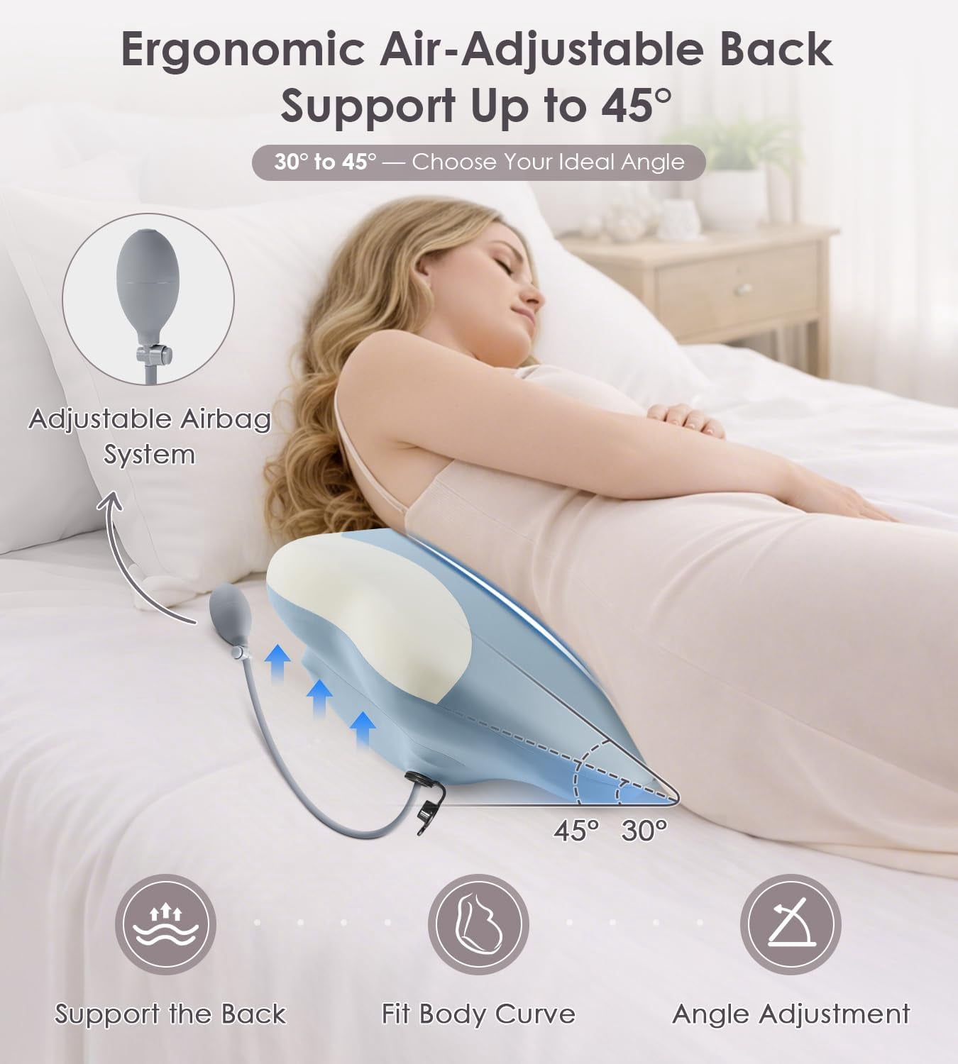 Pregnancy Pillows for Sleeping, Memory Foam Maternity Pillow Support for Back Belly HIPS, Adjustable Travel Wedge Pillow for Pregnant Women, Side Sleeping Pregnant Pillows with Cooling Pillowcase