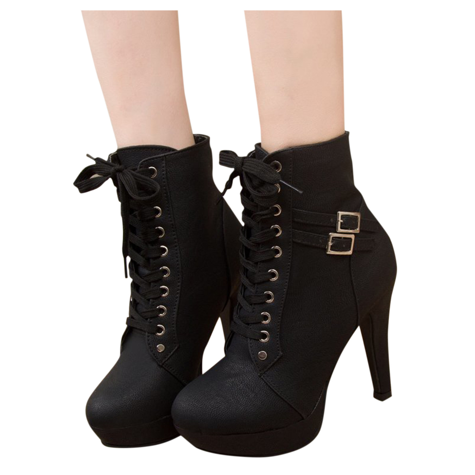 ankle boots with high heels