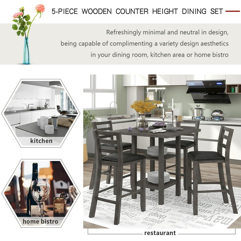 Walmart 5 piece online dining set