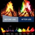 thumbnail image 5 of Clearance Magical Colourful Flame Powder Fire Outdoor Fireplaces Flame Color Changer Party Beach Bonfire Festival Flame Color Changing Tool For Halloween Chrismas for Home & Kitchen Blue, 5 of 8