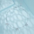 thumbnail image 4 of Bowknot Pendant Necklace - 925 Silver Adjustable Chain Delicate Pendant Jewelry for Women, 4 of 6