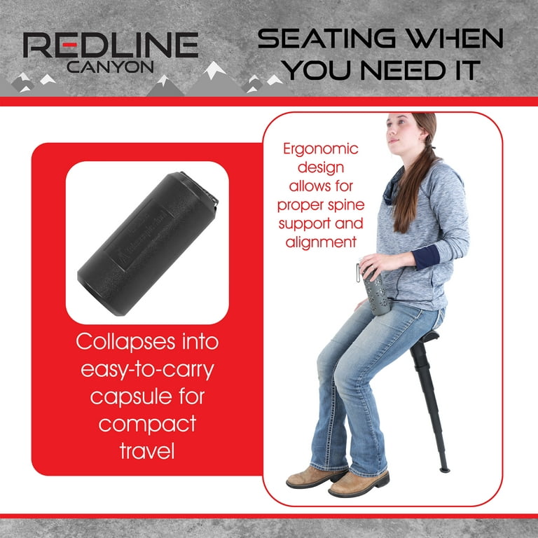 Portable Collapsible Stool Telescoping Stool Compact Folding