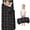 Mushroom and Moon Black Pattern-1, variant on Mushroom and Lobster Black Pattern Teens Toddler Nap Mat with Pillow, Sleeping Mat Bag for Preschool Daycare 59"x22"