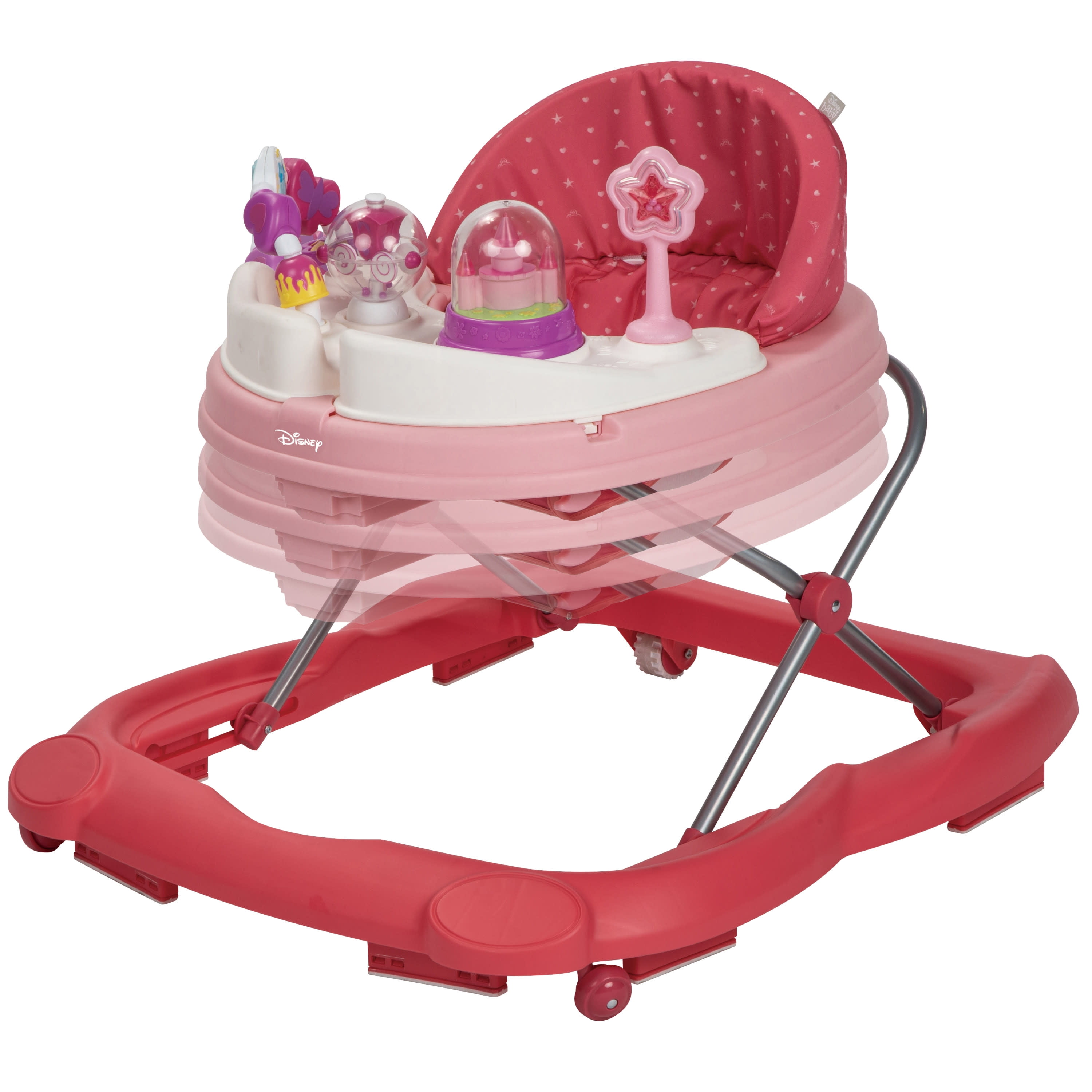 Disney Baby Girls Princess Music Lights Walker with Sparkle Walmart