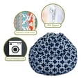 thumbnail image 3 of Majestic Home Goods Links Large Classic Bean Bag Chair, Multiple Colors, 3 of 5