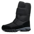 thumbnail image 2 of DADAWEN Men's Snow Boots Winter Warm Waterproof Boots for 10US, 2 of 6