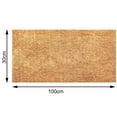 thumbnail image 5 of Cheers.US 3Pcs Coco Plant Liner Sheet Flowerpot Basket Insulation Coconut Mat Coir Mat Liner Natural Coco Fiber Replacement Liners for Home Ecological Plant Decor, 5 of 7