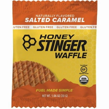 Honey Stinger 1.06 oz Gluten Free Salted Caramel Waffle